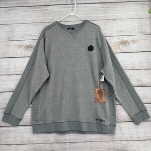 Disney Parks Twenty Eight & Main Walt Disney Thermal Sweatshirt Mens XL Gray NEW